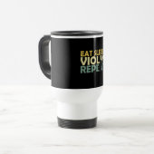 Mug De Voyage Violon Retro (Devant gauche)