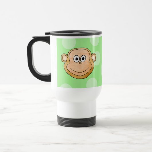 Mug De Voyage Visage de singe (Gauche)