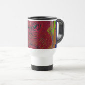 Mug De Voyage Visage d'une Flamme (Devant droit)