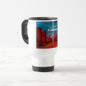 Mug De Voyage Visite du Poster vintage Vénus (Devant gauche)