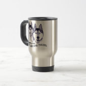 Mug De Voyage Visites de Sleddog d'Australien (Devant gauche)