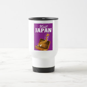 Mug De Voyage Visitez l'affiche de voyage vintage du Japon