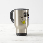 Mug De Voyage Vitesse de Paintball (Devant gauche)