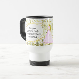 Mug De Voyage Vitraux de l'ange gardien Guardian citation angéli