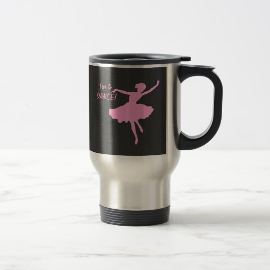 Mug De Voyage Vivez POUR DANSER ! (Droit)