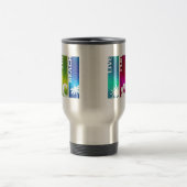 Mug De Voyage Vivez pour la plage (Centre)