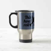 Mug De Voyage Voici comment je roule, Roller Derby skate (Gauche)