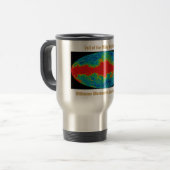 Mug De Voyage Voile Galaxy Voie Lactée sur l'univers WMAP (Devant gauche)