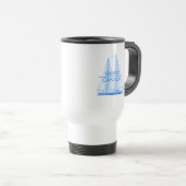 Mug De Voyage Voile nautique côtière de Halifax (Devant droit)