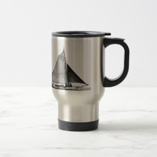 Mug De Voyage Voilier de bonites de baie de chesapeake