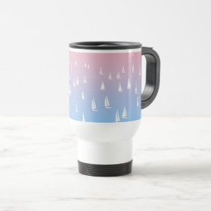 Mug De Voyage Voiliers de course en haute mer