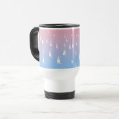 Mug De Voyage Voiliers de course en haute mer (Devant gauche)