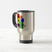 Mug De Voyage Voir le monde différemment (Devant gauche)