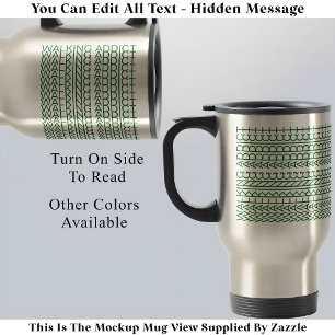 Mug De Voyage Voiture Addict Message caché 142GS Inhabituel