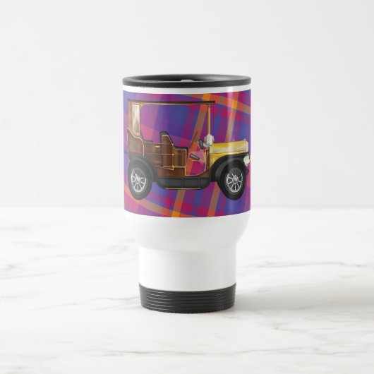 Mug De Voyage Voiture classique (Centre)