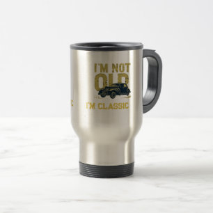 Mug De Voyage > Voiture Classique Ancienne Rétro Anniversaire