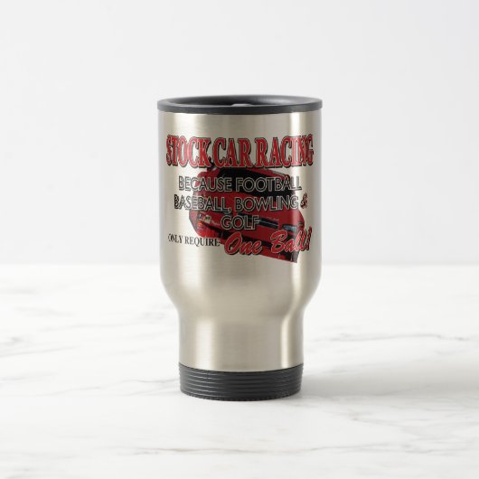 Mug De Voyage Voiture stock course Voyage Mug (Centre)