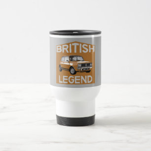 Mug De Voyage Voitures britanniques classiques Tête de pétrole