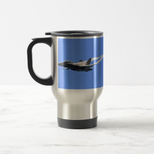 Mug De Voyage Volet avion F/A-18 Avion d'avion d'aviation (Gauche)