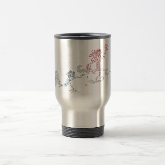Mug De Voyage voleur de singe (Centre)