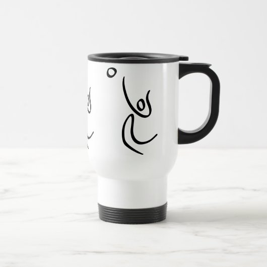 Mug De Voyage Volleyball (Droite)