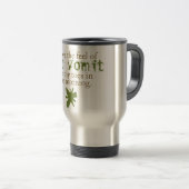 Mug De Voyage Vomi de chat (Devant droit)