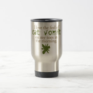 Mug De Voyage Vomi de chat