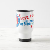 Mug De Voyage Vote pour Chihuahua (Centre)