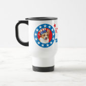 Mug De Voyage Vote pour Pembroke Welsh Corgi (Gauche)