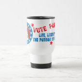 Mug De Voyage Voter pour le Beagle (Centre)