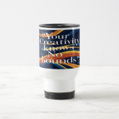 Mug De Voyage Votre Créativité Ne Connaît Aucune Frontière (Centre)