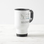 Mug De Voyage Votre logo d'entreprise et les détails Customisés (Devant droit)