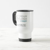 Mug De Voyage Votre logo d'entreprise et les détails Customisés (Devant gauche)