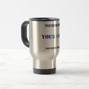 Mug De Voyage Votre logo d'entreprise et votre texte promotionne