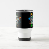 Mug De Voyage Votre message Structure atomique Science (Centre)
