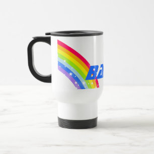 Mug De Voyage "Votre nom" voyage arc-en-ciel / club enfant muet 