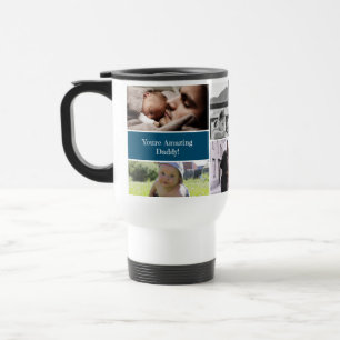 Mug De Voyage Vous êtes Extraordinaire Daddy Blue Custom Photo 