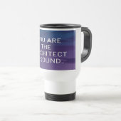 Mug De Voyage Vous êtes l'architecte du son (Devant droit)