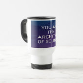 Mug De Voyage Vous êtes l'architecte du son (Devant gauche)