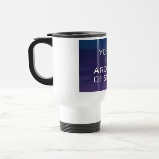 Mug De Voyage Vous êtes l'architecte du son (Gauche)