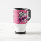 Mug De Voyage Vous êtes mon HERO Fun Retro Comic Book Pop Art (Devant droit)