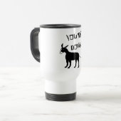 Mug De Voyage Vous êtes un âne (Devant gauche)