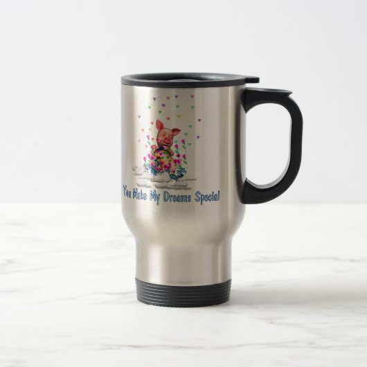 Mug De Voyage Vous manquant porc (Droit)