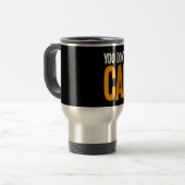 Mug De Voyage Vous ne discutez pas avec le capitaine (Devant gauche)
