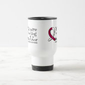 Mug De Voyage Vous regardez un survivant principal de Cancer de (Centre)