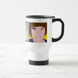 Mug De Voyage Voyage 3-Photo fait sur commande blanc