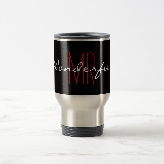 MUG DE VOYAGE VOYAGE CHIC MUG_ " M. WONDERFUL " (Centre)