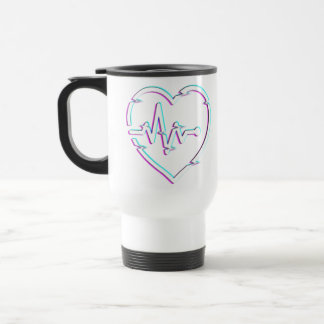 Mug De Voyage Voyage Coeur/Mug Commuter