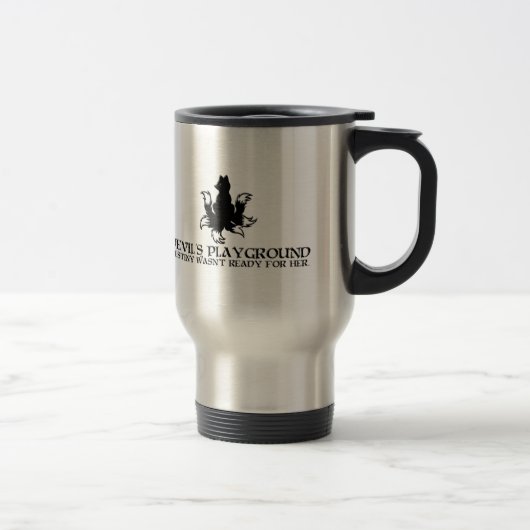 Mug De Voyage Voyage dans le style (BlackLogo) (Droit)