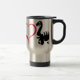 Mug De Voyage Voyage de dinosaures/tasse de banlieusard